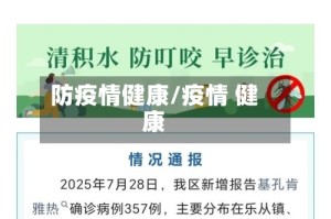 防疫情健康/疫情 健康