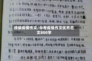终极疫情作文/中考疫情作文优秀范文800字