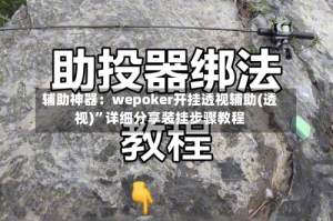 辅助神器：wepoker开挂透视辅助(透视)”详细分享装挂步骤教程