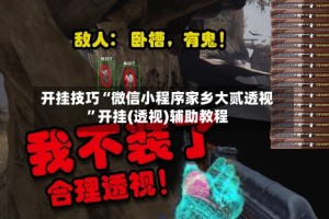 开挂技巧“微信小程序家乡大贰透视”开挂(透视)辅助教程