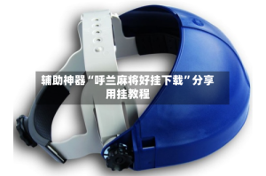 辅助神器“呼兰麻将好挂下载”分享用挂教程