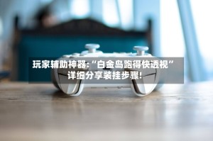玩家辅助神器:“白金岛跑得快透视”详细分享装挂步骤!