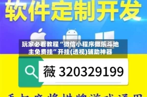 玩家必看教程“微信小程序微乐斗地主免费挂”开挂(透视)辅助神器