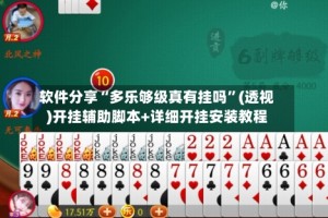 软件分享“多乐够级真有挂吗”(透视)开挂辅助脚本+详细开挂安装教程