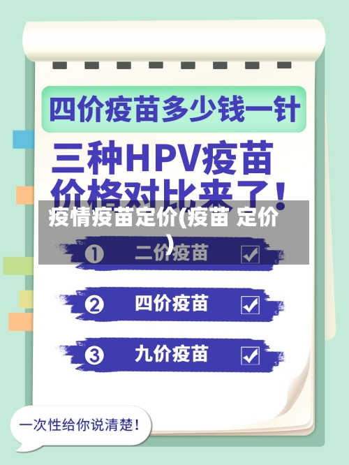 疫情疫苗定价(疫苗 定价)-第1张图片