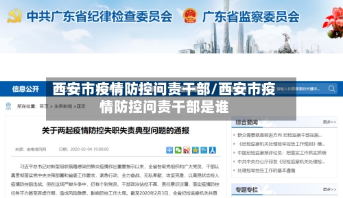西安市疫情防控问责干部/西安市疫情防控问责干部是谁-第3张图片
