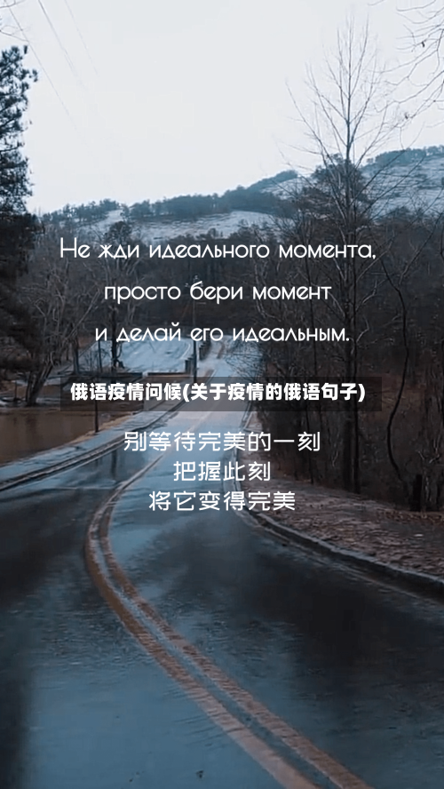 俄语疫情问候(关于疫情的俄语句子)-第3张图片