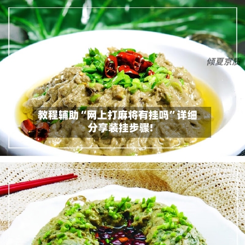 教程辅助“网上打麻将有挂吗”详细分享装挂步骤!-第1张图片