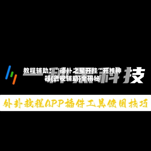 教程辅助！“德扑之星开挂”开挂神器{透视辅助}全揭秘-第1张图片