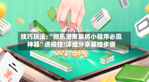 技巧玩法:“微乐湖南麻将小程序必赢神器	”透视挂!详细分享装挂步骤-第3张图片