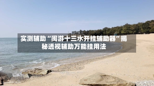 实测辅助“闽游十三水开挂辅助器”揭秘透视辅助万能挂用法-第1张图片