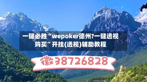 一键必胜“wepoker德州?一键透视购买	”开挂(透视)辅助教程-第2张图片