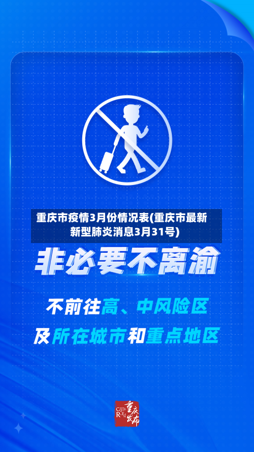 重庆市疫情3月份情况表(重庆市最新新型肺炎消息3月31号)-第1张图片