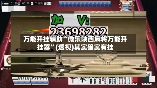 万能开挂辅助“微乐陕西麻将万能开挂器”(透视)其实确实有挂-第1张图片
