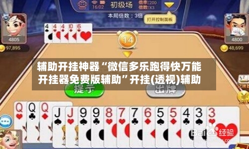 辅助开挂神器“微信多乐跑得快万能开挂器免费版辅助	”开挂(透视)辅助-第2张图片