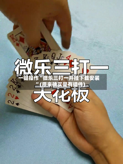 一键操作“微乐三打一开挂下载安装”(原来确实是有插件)-第1张图片