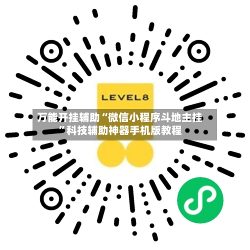 万能开挂辅助“微信小程序斗地主挂”科技辅助神器手机版教程-第1张图片