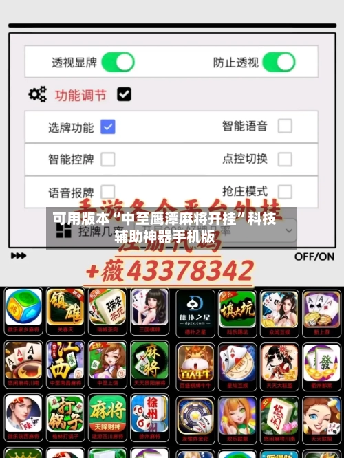 可用版本“中至鹰潭麻将开挂”科技辅助神器手机版-第2张图片