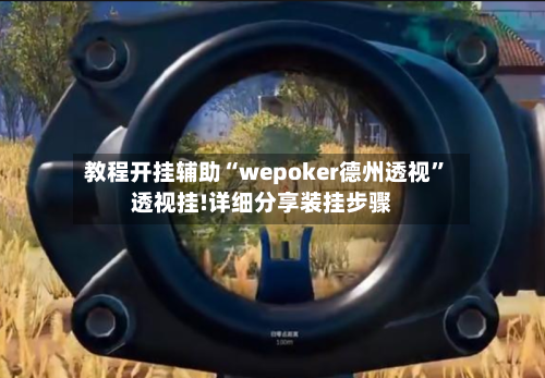 教程开挂辅助“wepoker德州透视	”透视挂!详细分享装挂步骤-第1张图片
