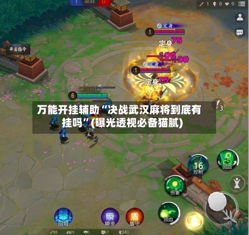 万能开挂辅助“决战武汉麻将到底有挂吗”(曝光透视必备猫腻)-第2张图片