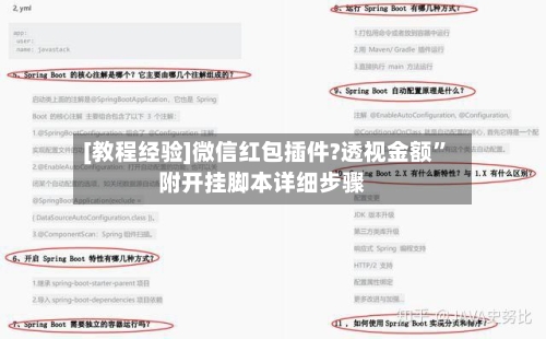 [教程经验]微信红包插件?透视金额	”附开挂脚本详细步骤-第1张图片