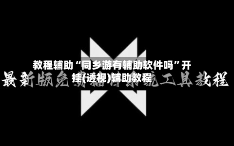 教程辅助“同乡游有辅助软件吗	”开挂(透视)辅助教程-第1张图片