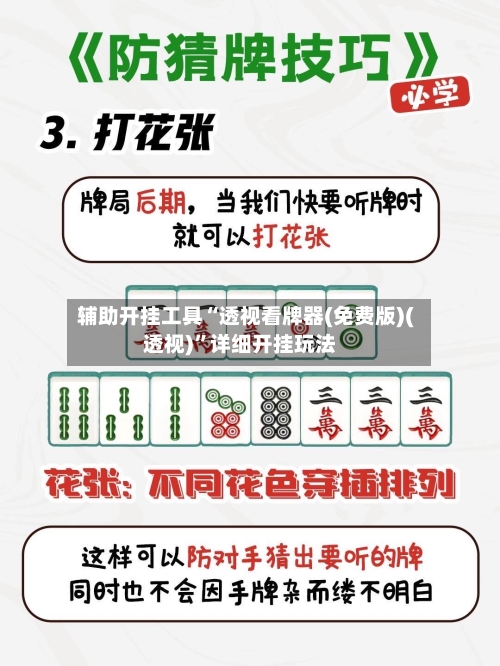 辅助开挂工具“透视看牌器(免费版)(透视)”详细开挂玩法-第3张图片