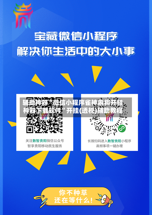 辅助神器“微信小程序雀神麻将开挂神器下载软件”开挂(透视)辅助教程-第2张图片