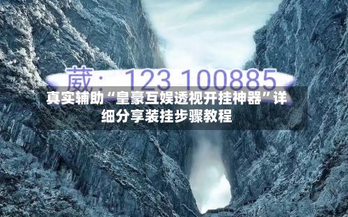 真实辅助“皇豪互娱透视开挂神器”详细分享装挂步骤教程-第3张图片