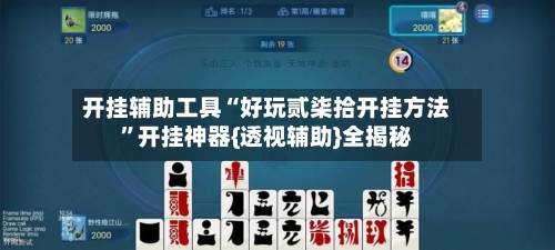 开挂辅助工具“好玩贰柒拾开挂方法	”开挂神器{透视辅助}全揭秘-第1张图片