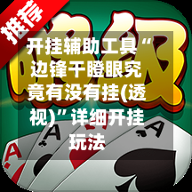 开挂辅助工具“边锋干瞪眼究竟有没有挂(透视)”详细开挂玩法-第1张图片