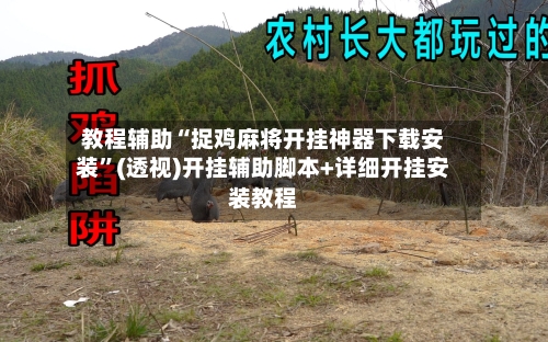 教程辅助“捉鸡麻将开挂神器下载安装	”(透视)开挂辅助脚本+详细开挂安装教程-第1张图片