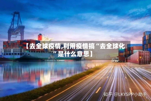 【去全球疫情,利用疫情搞“去全球化	”是什么意思】-第1张图片