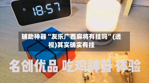 辅助神器“友乐广西麻将有挂吗”(透视)其实确实有挂-第1张图片